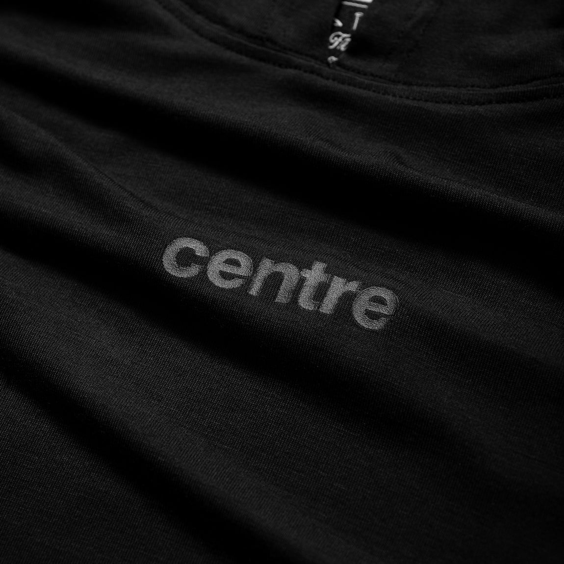 Centre Performance Tri-Blend Hoodie (Black) - Centre Performance Tri-Blend Hoodie (Black) - 