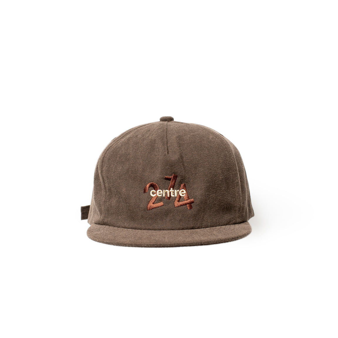 Centre Dallas Day Strapback Hat (Dark Chocolate) - Centre Dallas Day Strapback Hat (Dark Chocolate) - 