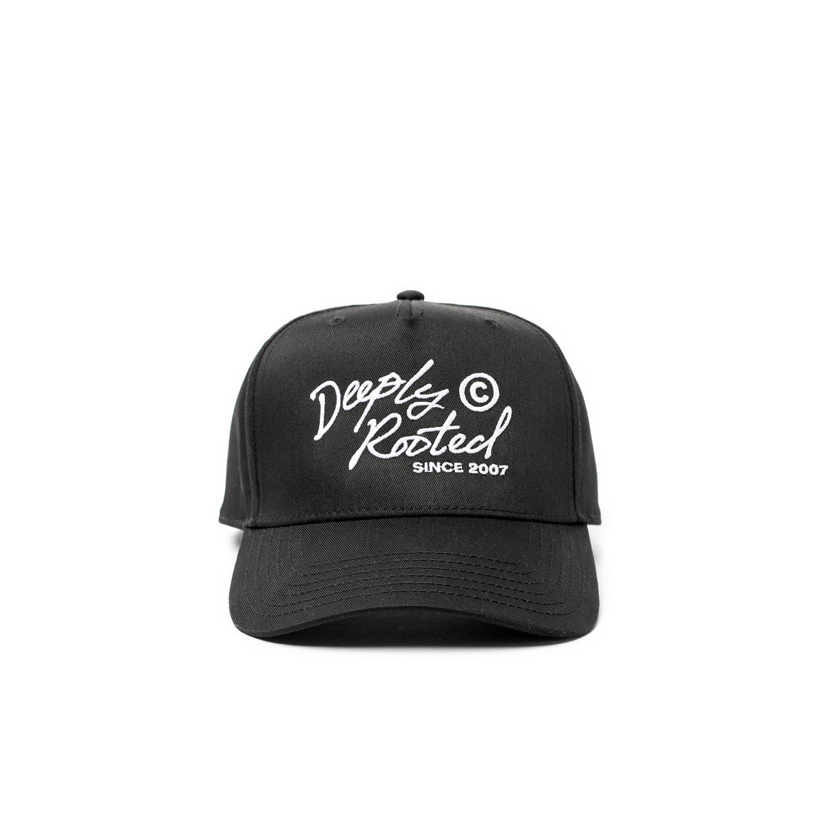 Centre Deeply Rooted Snapback Hat (Black) - Centre Deeply Rooted Snapback Hat (Black) - 