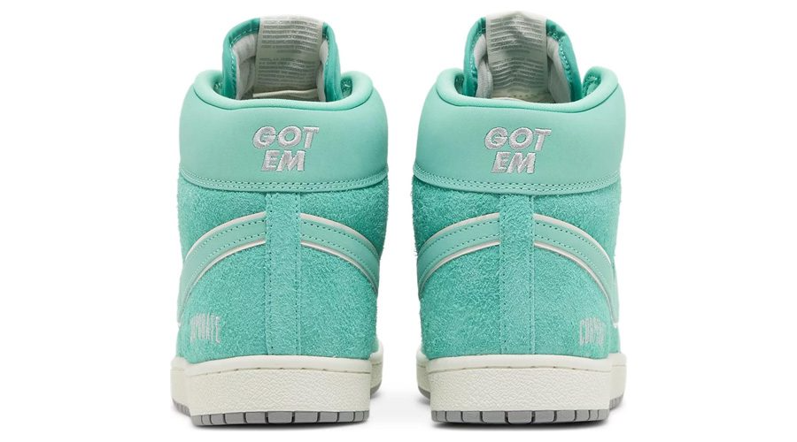 Jordan Air Ship PE SP x Corporate (Light Menta/Metallic Silver) - Jordan Air Ship PE SP x Corporate (Light Menta/Metallic Silver) - 