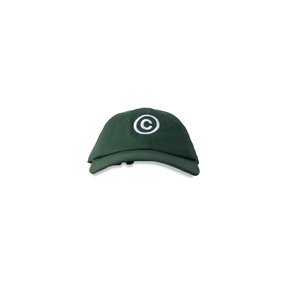 Centre X Malbon Golf Evergreen Washed Cotton Twill Hat (Evergreen) - Centre - Accessories