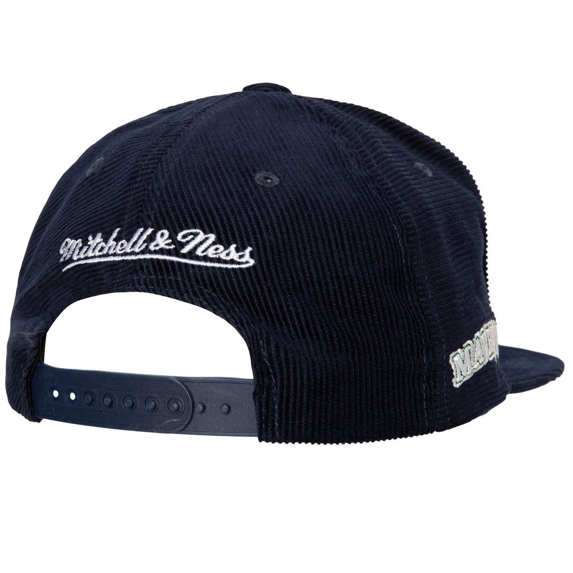 Mitchell & Ness Dallas Mavericks NBA Corduroy Hardwood Classics Snapback Hat ( Navy / Green ) - Mitchell & Ness Dallas Mavericks NBA Corduroy Hardwood Classics Snapback Hat ( Navy / Green ) - 