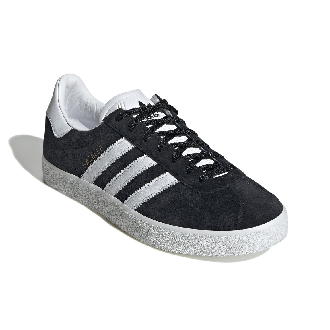 Adidas shoes gazelle black discount