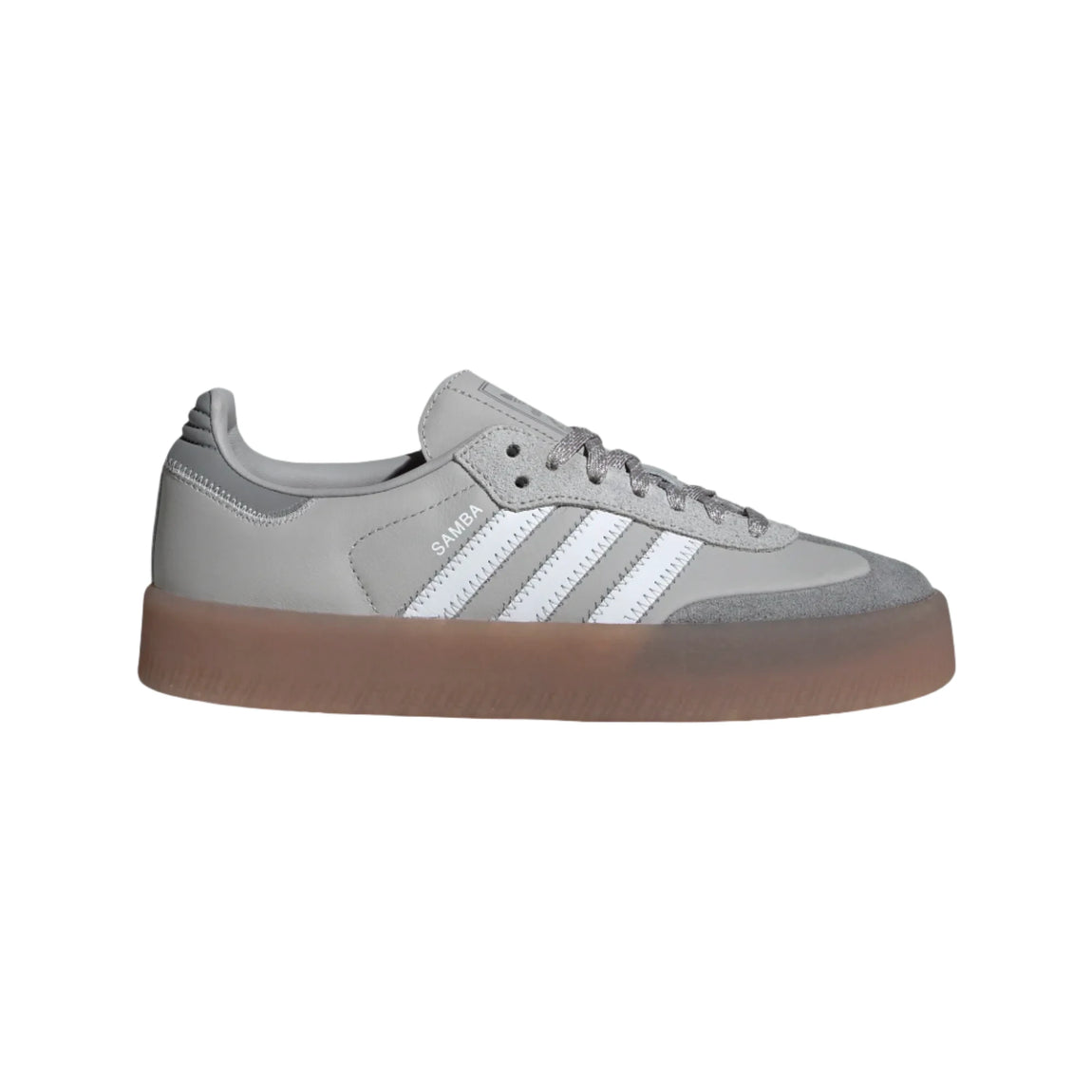 Women's Adidas Sambae (Grey Two/Cloud White/Grey Three) - Women's Adidas Sambae (Grey Two/Cloud White/Grey Three) - 