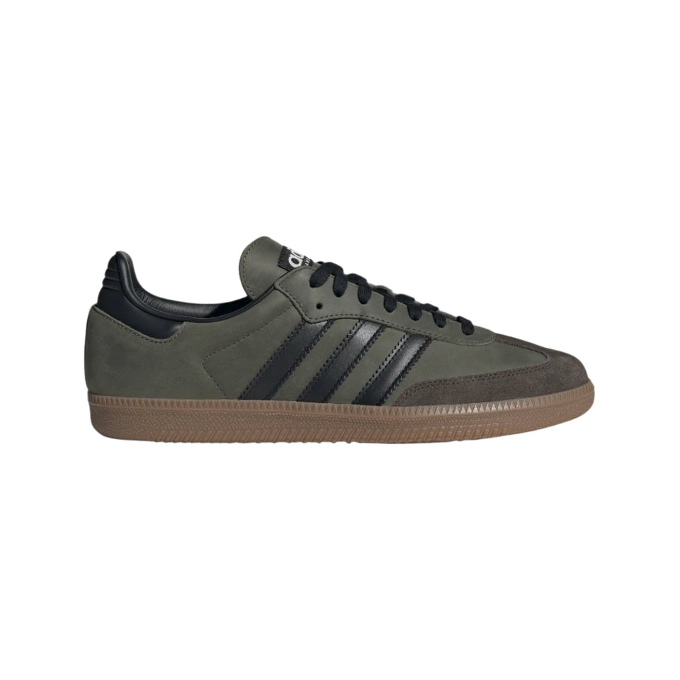 Adidas Samba OG (Base Green/Core Black/Brown Desert) - Men