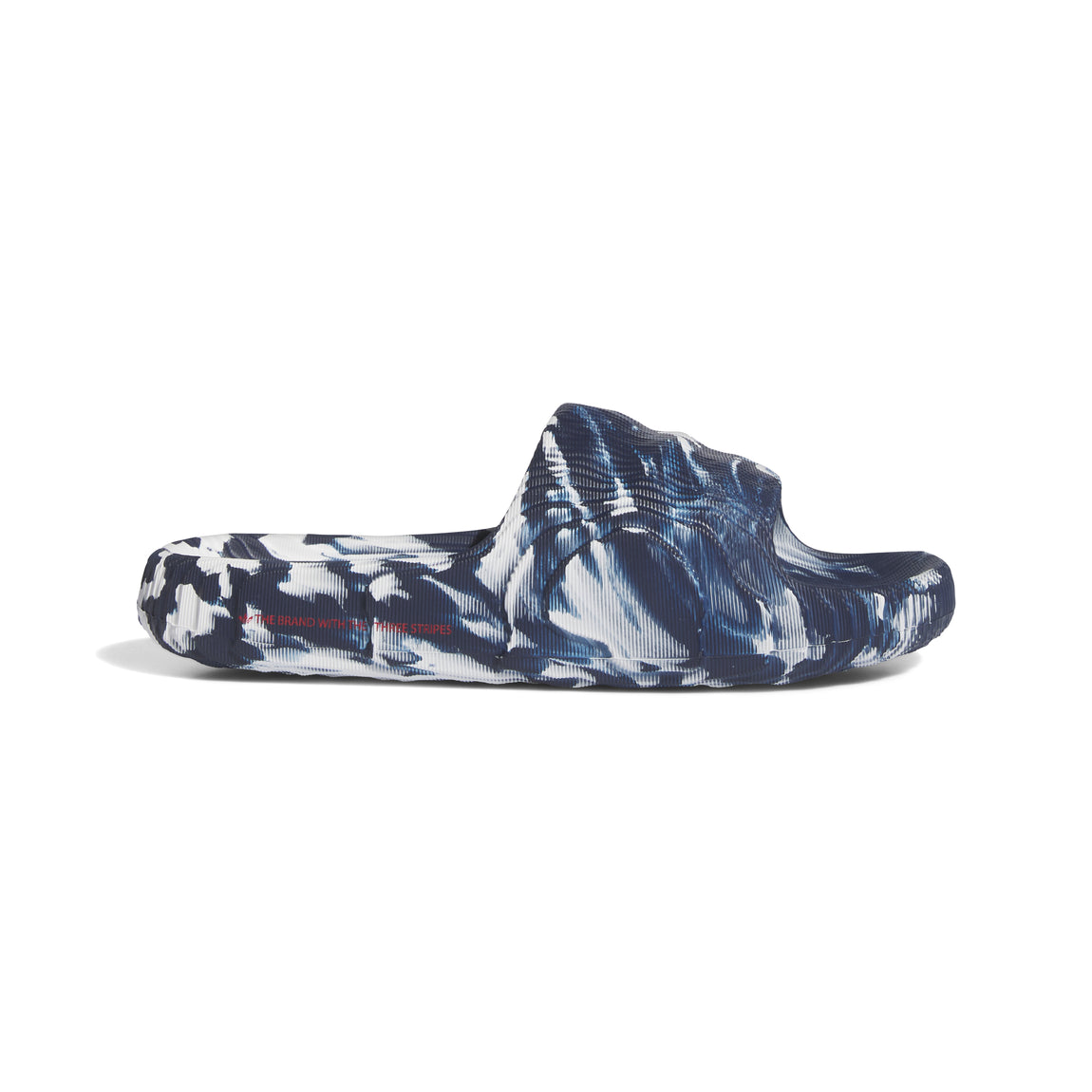 Adidas Adilette 22 ( Indigo / White ) - Adidas Adilette 22 ( Indigo / White ) - 