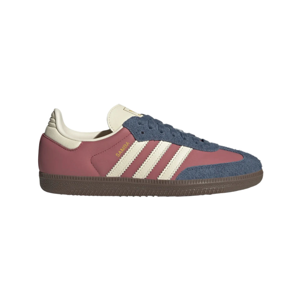 Women's Adidas Samba OG (Preloved Crimson/Cream White/Preloved Ink) - Adidas