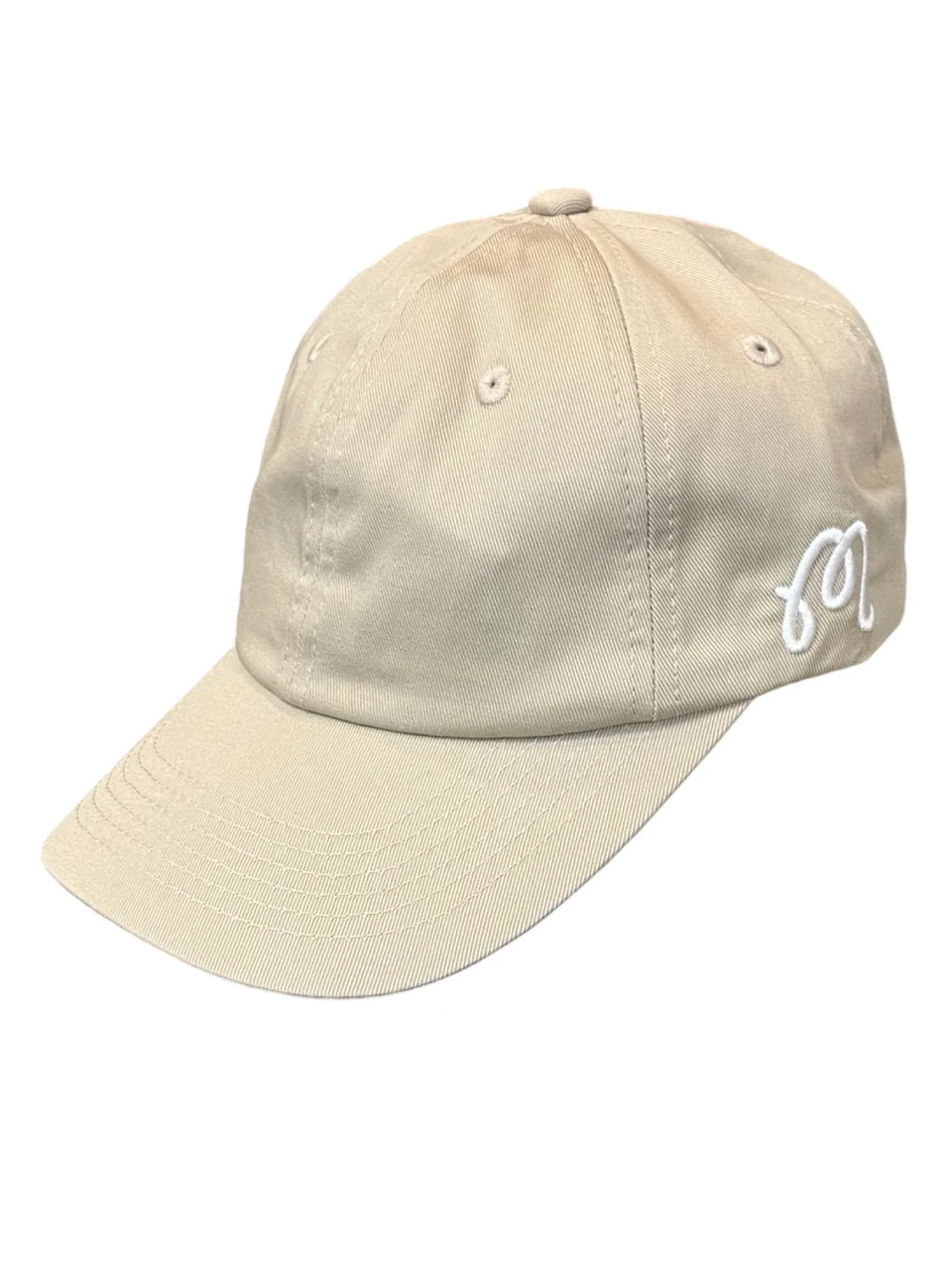 Malbon Golf Evergreen Washed Cotton Twill Hat (Sand) - Hats