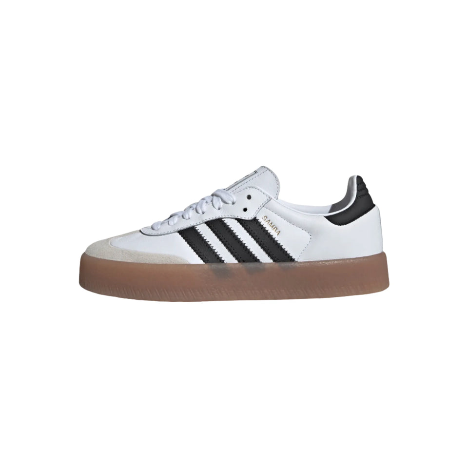 Women's Adidas Sambae (White/Black/Gum) - Adidas