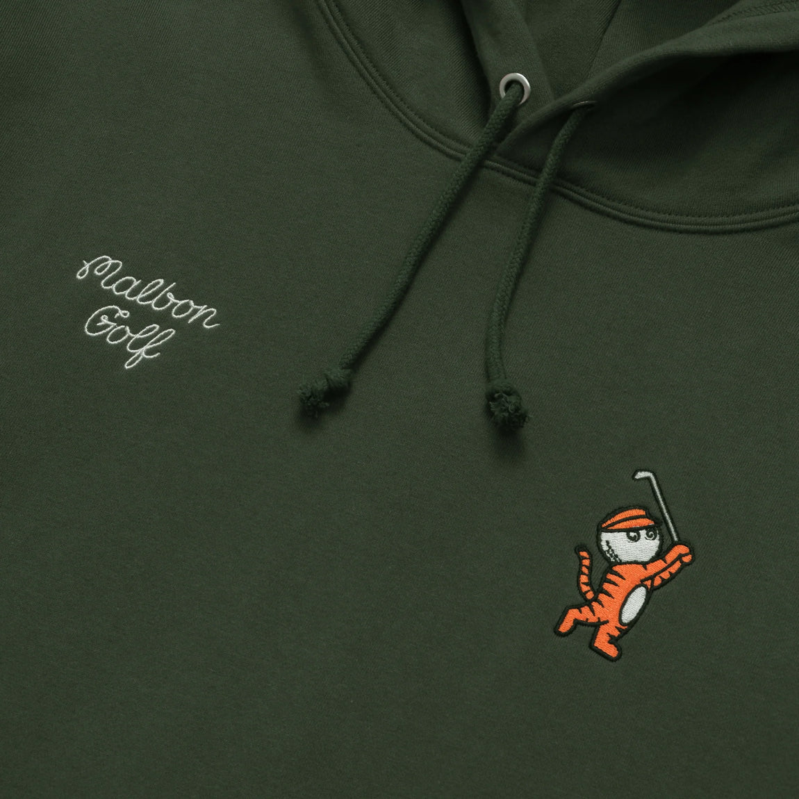 Malbon Golf Tiger Buckets Hoodie (Hunter Green) - Malbon Golf Tiger Buckets Hoodie (Hunter Green) - 