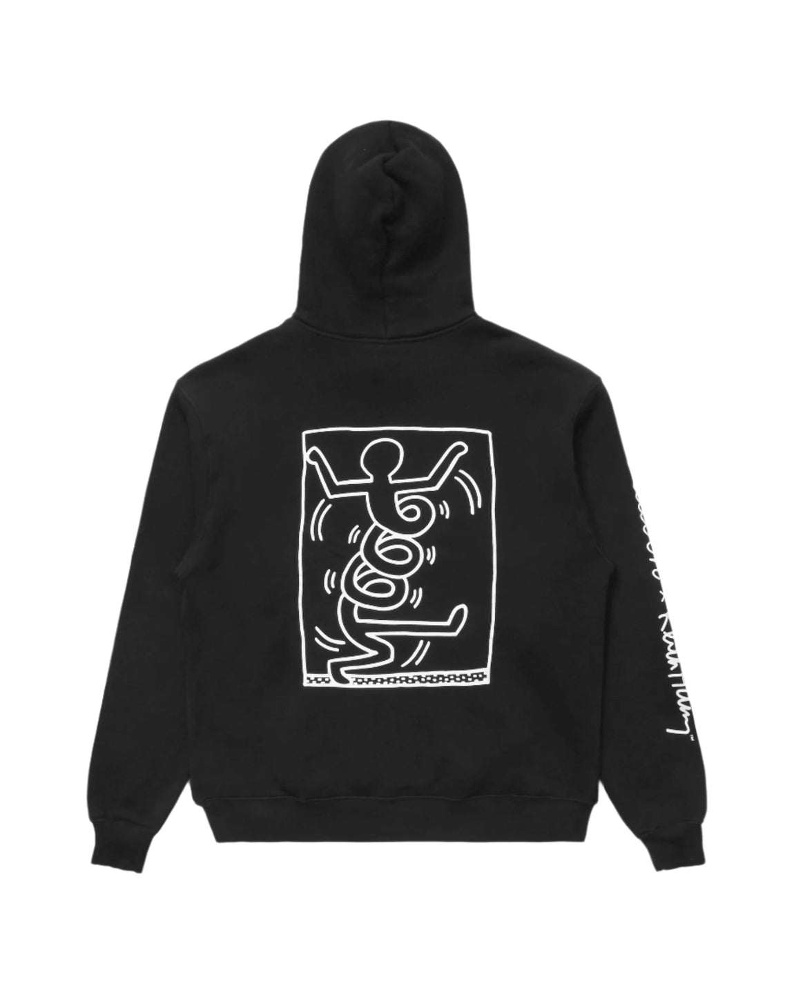 Malbon Golf X Keith Haring Hoodie (Black) – Centre Malbon Golf X Keith Haring Hoodie (Black) – Centre