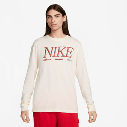 Nike Sportswear Long-Sleeve T-Shirt ( Pale Ivory ) - Men's - Tees & Shirts