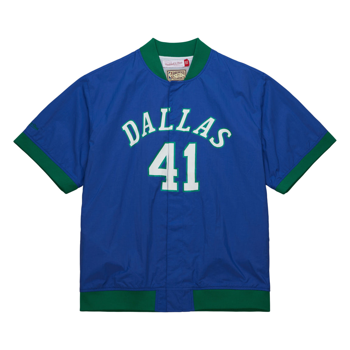 Mitchell & Ness NBA Dallas Mavericks Off Court SS Jacket ( Royal ) - Mitchell & Ness NBA Dallas Mavericks Off Court SS Jacket ( Royal ) - 