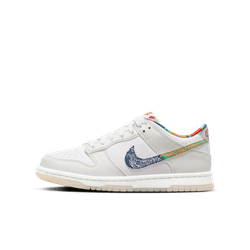 Nike Kids Dunk Low White GS (Paisley) - Kids