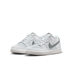 Nike Dunk Low GS (White/Smoke Grey/Pure Platinum) - Nike Dunk Low GS (White/Smoke Grey/Pure Platinum) - 