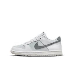 Nike Dunk Low GS (White/Smoke Grey/Pure Platinum) - Nike