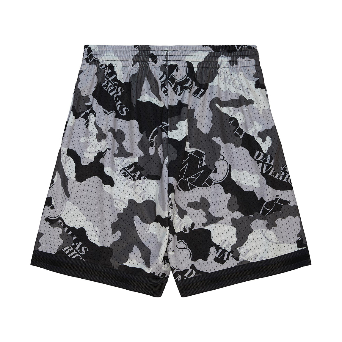 Mitchell & Ness Dallas Mavericks NBA Ghost Camo Swingman Shorts ( Black / Grey ) - Mitchell & Ness Dallas Mavericks NBA Ghost Camo Swingman Shorts ( Black / Grey ) - 