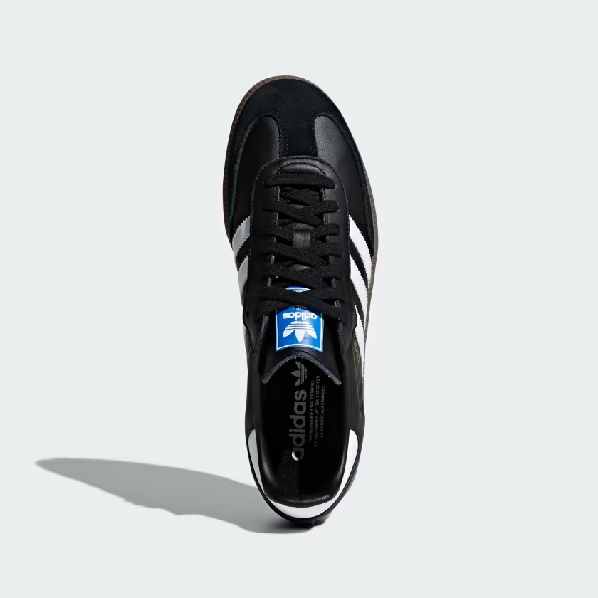 Adidas Samba OG Core (Core Black/Cloud White/Gum) - Adidas Samba OG Core (Core Black/Cloud White/Gum) - 