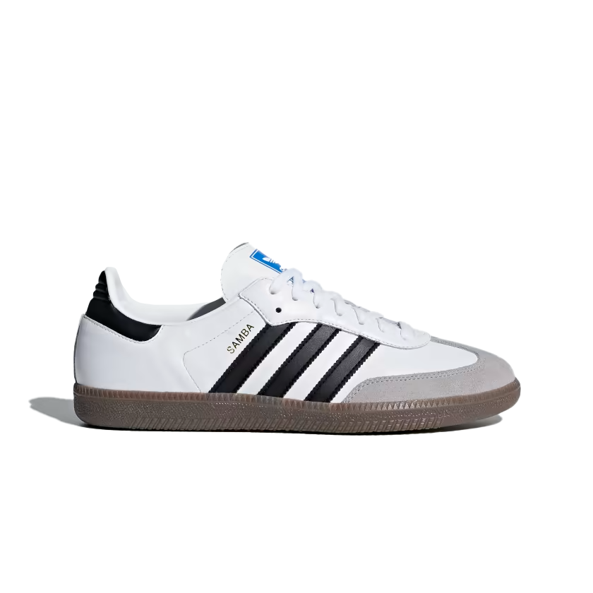 Adidas Samba OG ( Cloud White / Core Black / Clear Granite ) - Men's - Footwear
