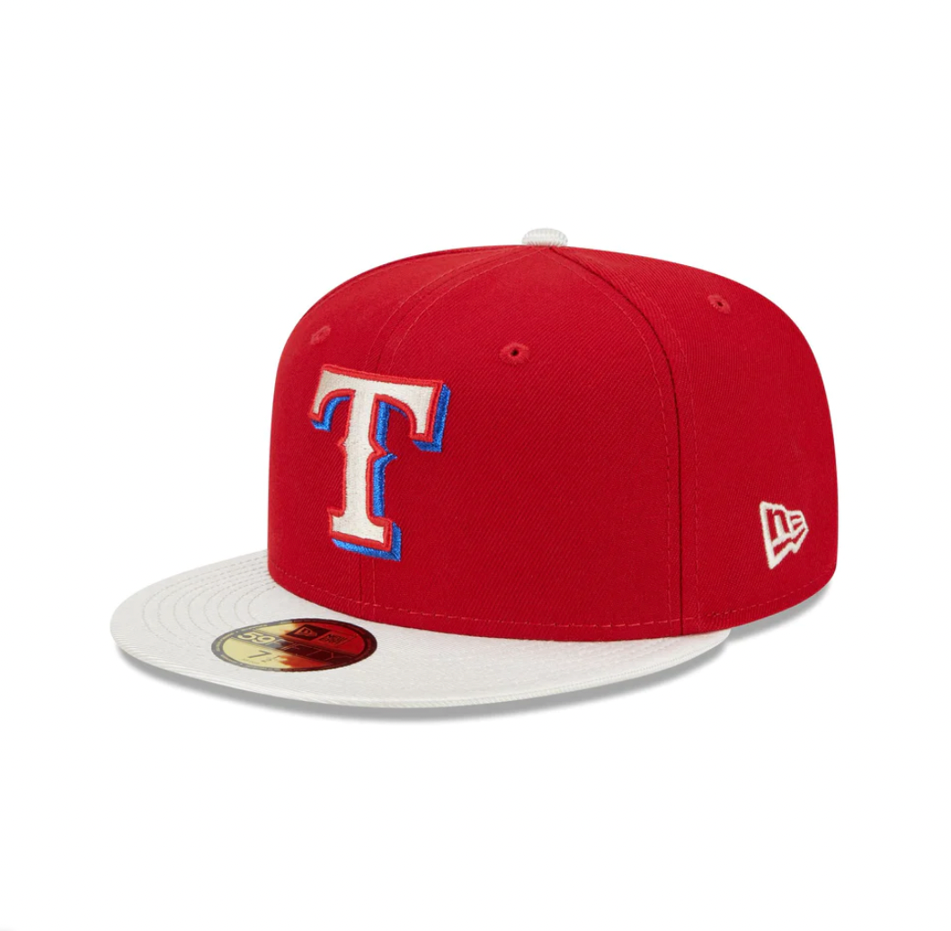 New Era 59FIFTY Texas Rangers Team Shimmer Fitted Hat - New Era 59FIFTY Texas Rangers Team Shimmer Fitted Hat - 