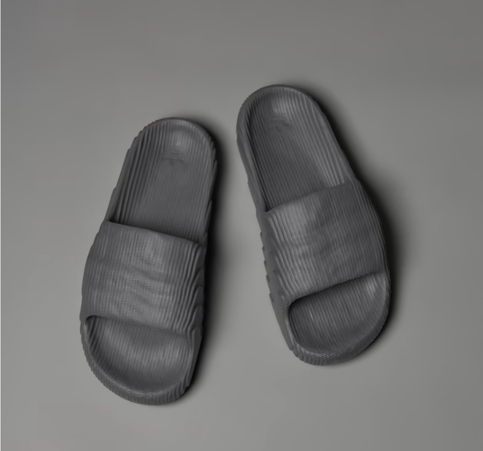 Adidas Adilette 22 ( Grey Five / Grey Five / Core Black ) - Adidas Adilette 22 ( Grey Five / Grey Five / Core Black ) - 