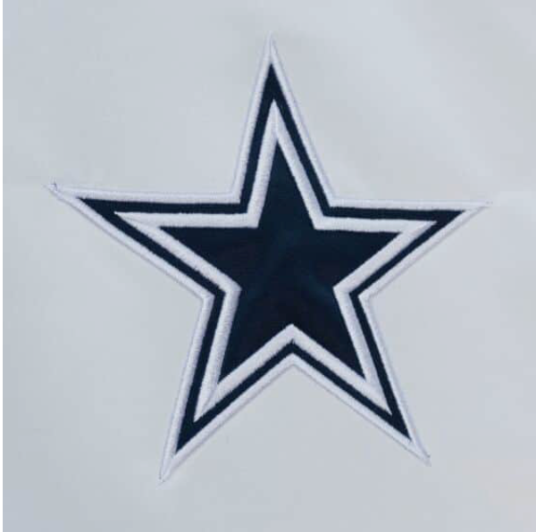 Mitchell & Ness Dallas Cowboys NFL City Collection Jacket ( White / Navy ) - Mitchell & Ness Dallas Cowboys NFL City Collection Jacket ( White / Navy ) - 