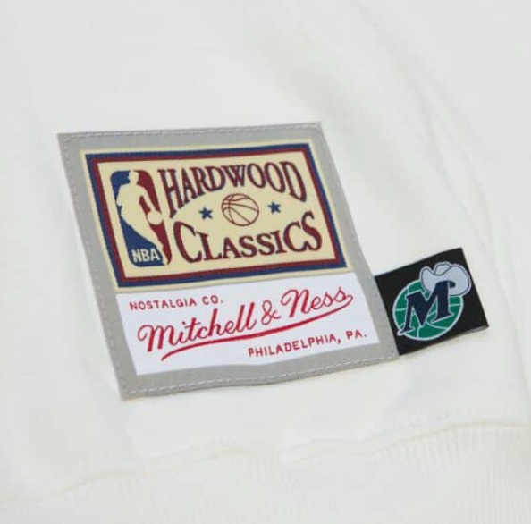 Mitchell & Ness NBA Dallas Mavericks Hoodie ( Cream ) - Mitchell & Ness NBA Dallas Mavericks Hoodie ( Cream ) - 