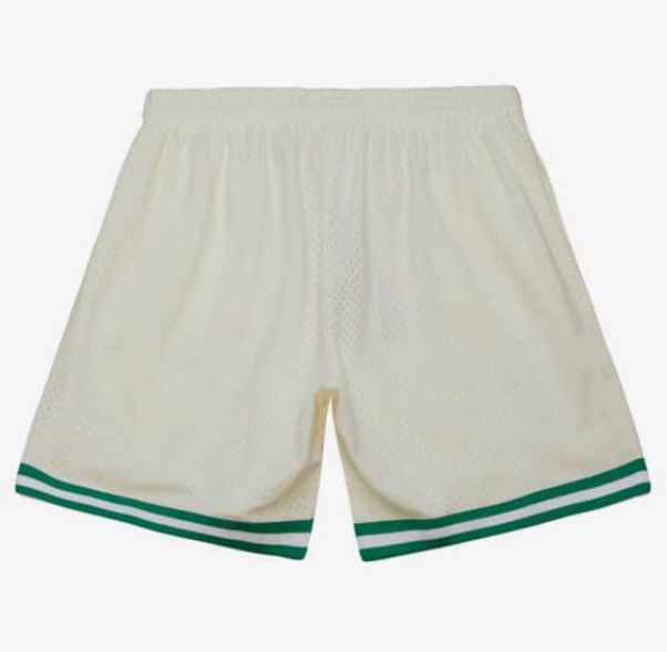 Mitchell & Ness NBA Dallas Mavericks 1998 Swingman Shorts  ( Cream ) - Mitchell & Ness NBA Dallas Mavericks 1998 Swingman Shorts  ( Cream ) - 