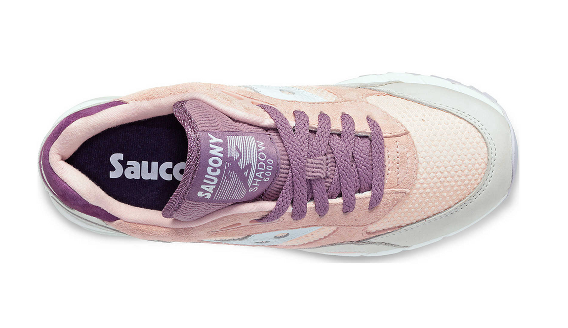 Women's Saucony Shadow 6000  ( Pink / Purple ) - Women's Saucony Shadow 6000  ( Pink / Purple ) - 