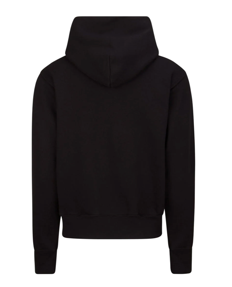 Les Tien Cropped Zip Hoodie (Jet Black) - Les Tien Cropped Zip Hoodie (Jet Black) - 