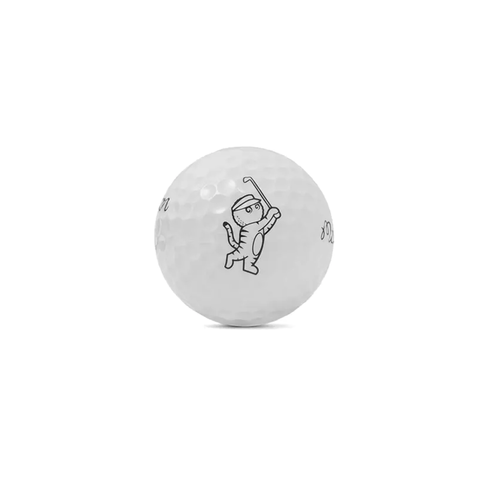 Malbon Golf Tiger Buckets Tour M Golf Balls (White) - Accessories