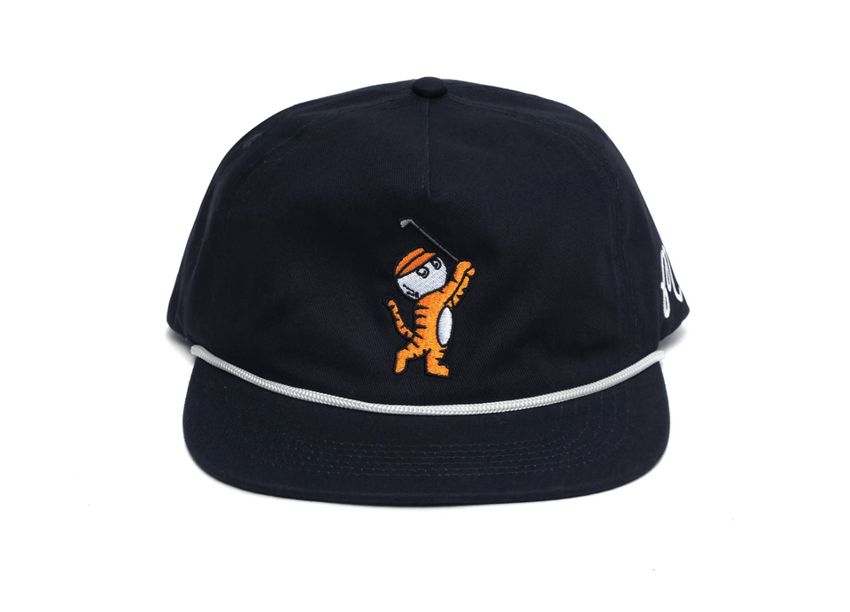 Malbon Golf Tiger Buckets Snapback (Navy) - Accessories