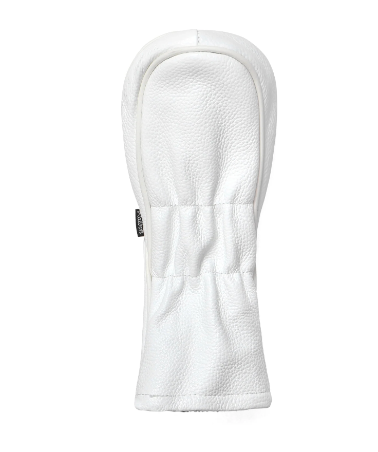 Malbon Golf Tiger Buckets Wood Cover (White) - Malbon Golf Tiger Buckets Wood Cover (White) - 