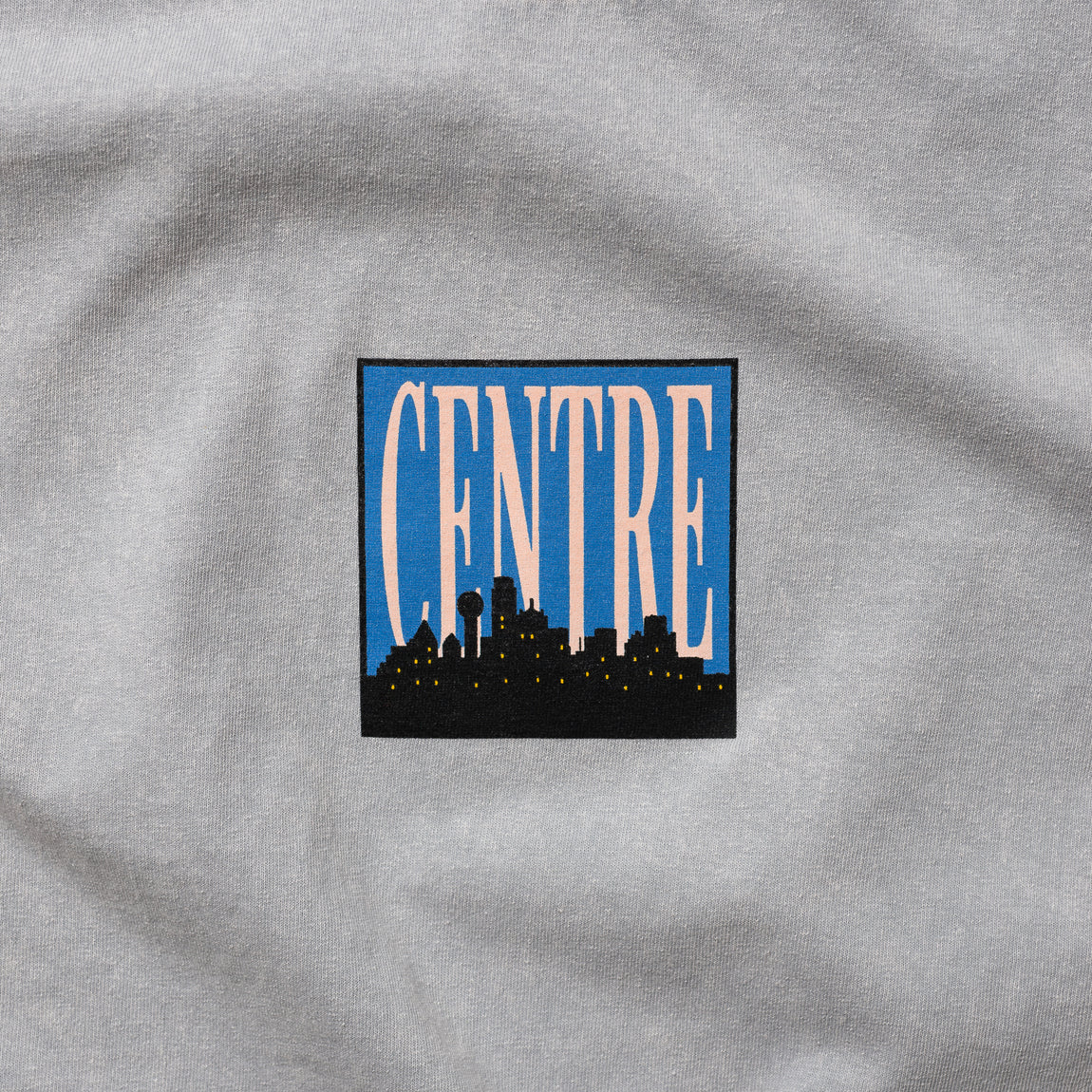 Centre Skyline Tee (Ice Grey) - Centre Skyline Tee (Ice Grey) - 