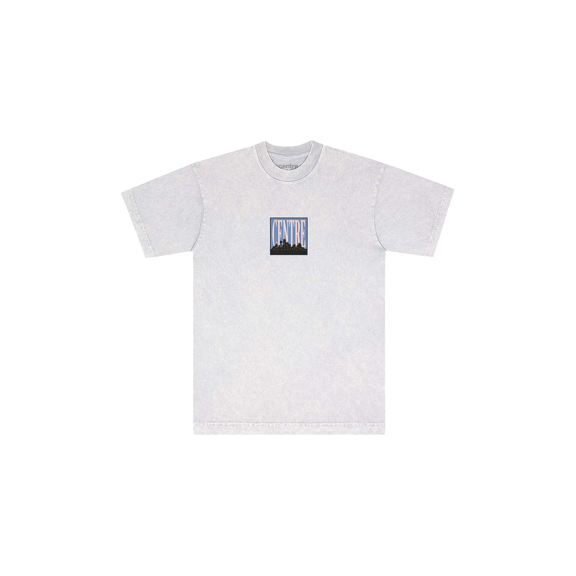 Centre Skyline Tee (Ice Grey) - Centre Skyline Tee (Ice Grey) - 