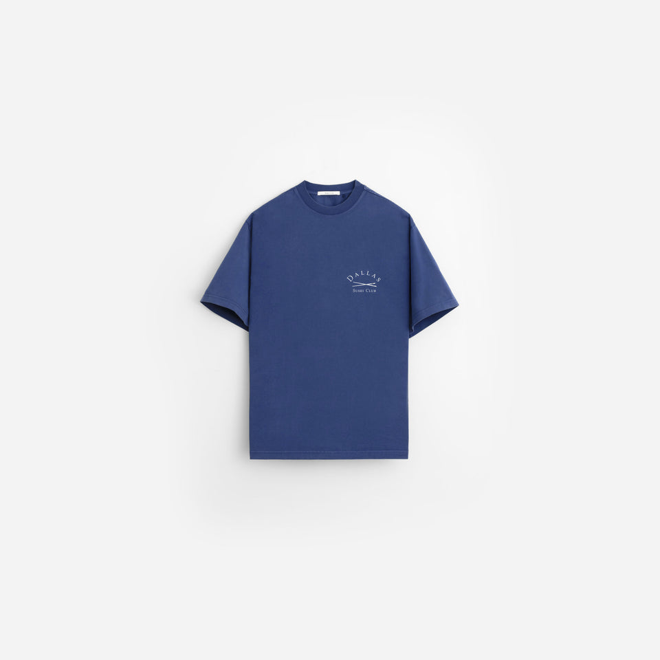 Dallas Sushi Club Relaxed Tee Vintage Washed (Navy) - Dallas Sushi Club