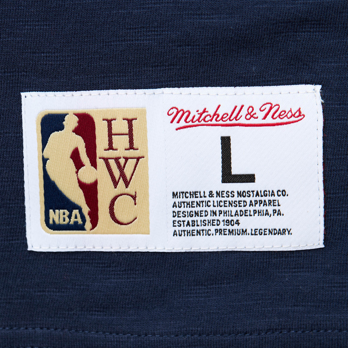 Mitchell & Ness NBA Dallas Mavericks Vintage Logo Legendary Slub Tee ( Navy ) - Mitchell & Ness NBA Dallas Mavericks Vintage Logo Legendary Slub Tee ( Navy ) - 