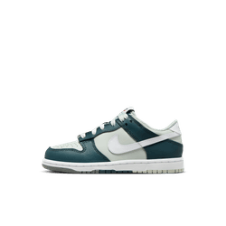 Nike Dunk Low PSE ( Deep Jungle / White / Light Silver ) - Kid's - Footwear