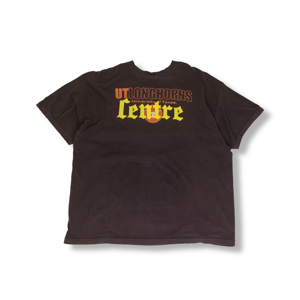 Centre Upcycled Longhorns Tee (Black) - Men's Apparel