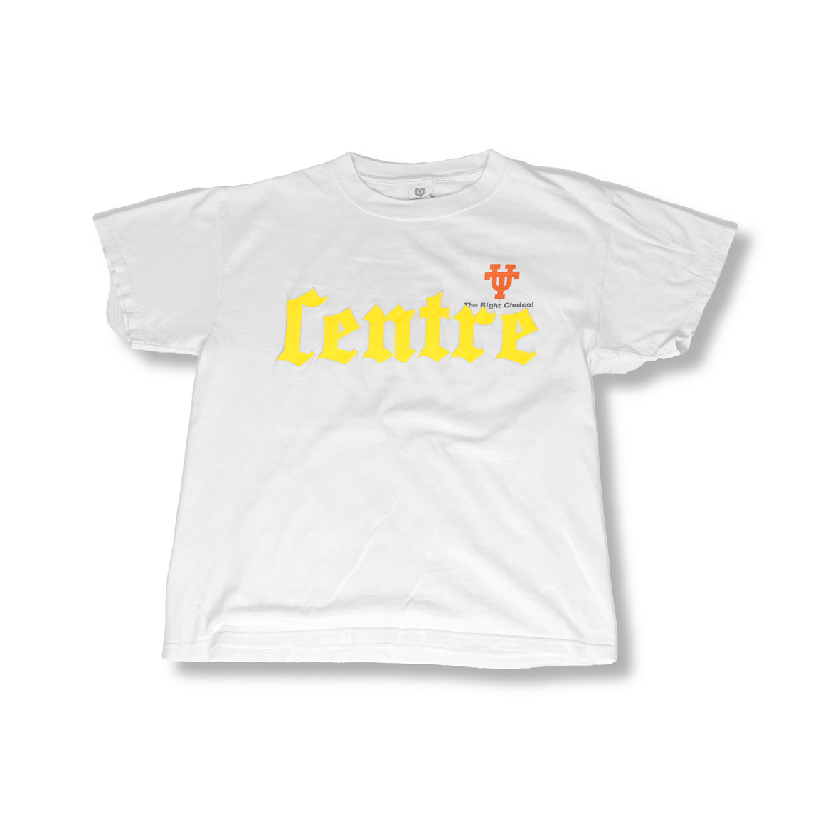 Centre Upcycled Right Choice Tee (White) - Centre Upcycled Right Choice Tee (White) - 
