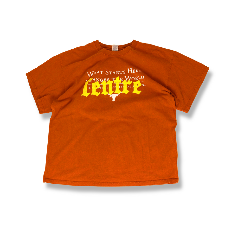 Centre Upcycled Changes Tee (Orange) - Men's Apparel