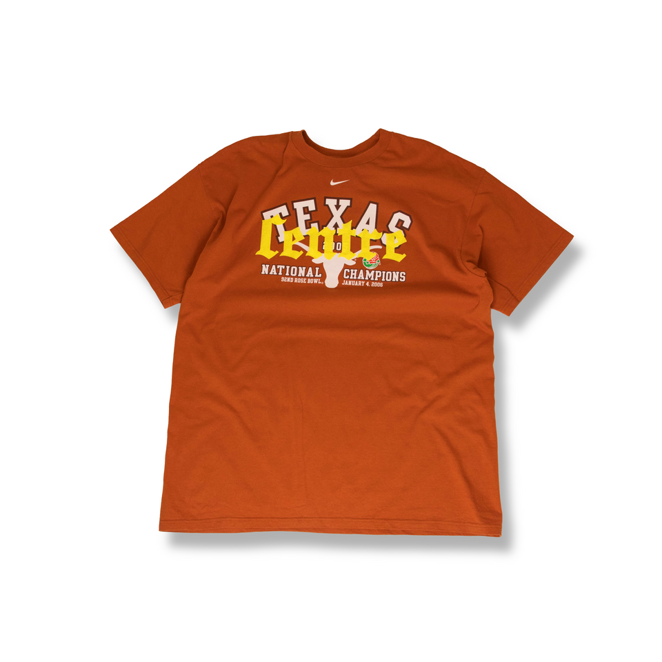 Centre Upcycled National Champs Tee (Orange) - Men's Apparel