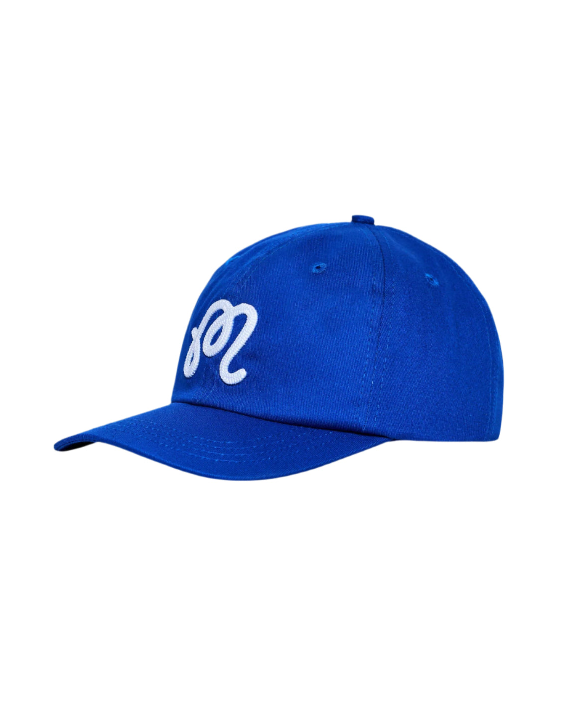 Malbon Golf M Script Chainstitch Painters Hat (Blue) - Malbon Golf M Script Chainstitch Painters Hat (Blue) - 