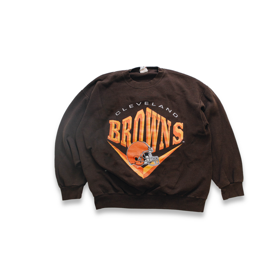 Centre Upcycled Browns Crewneck Sweater (Brown) - Centre