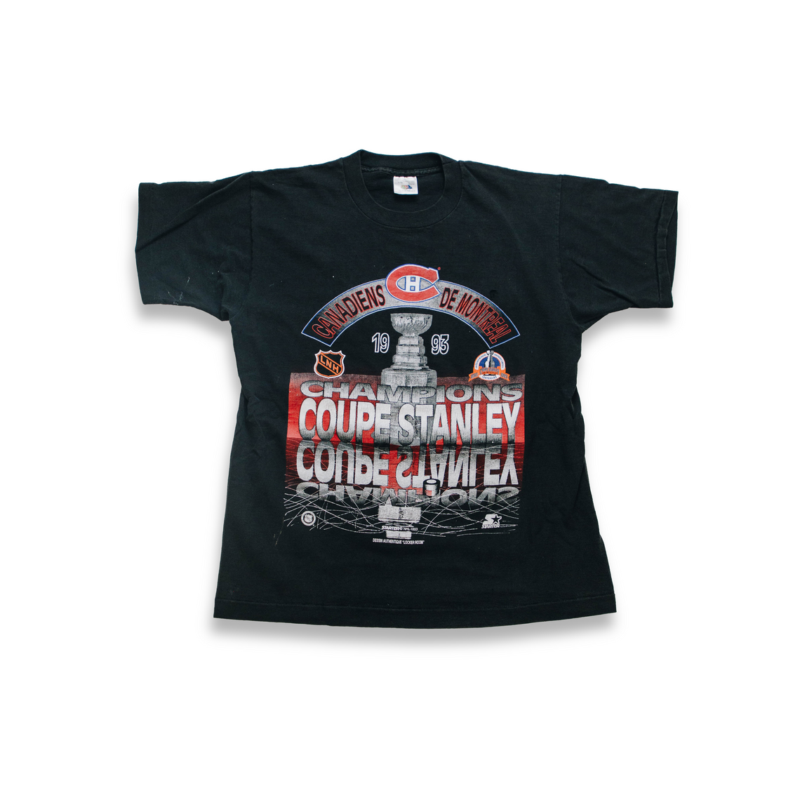 Centre Upcycled '93 Stanley Cup Tee (Black) - Centre Upcycled '93 Stanley Cup Tee (Black) - 