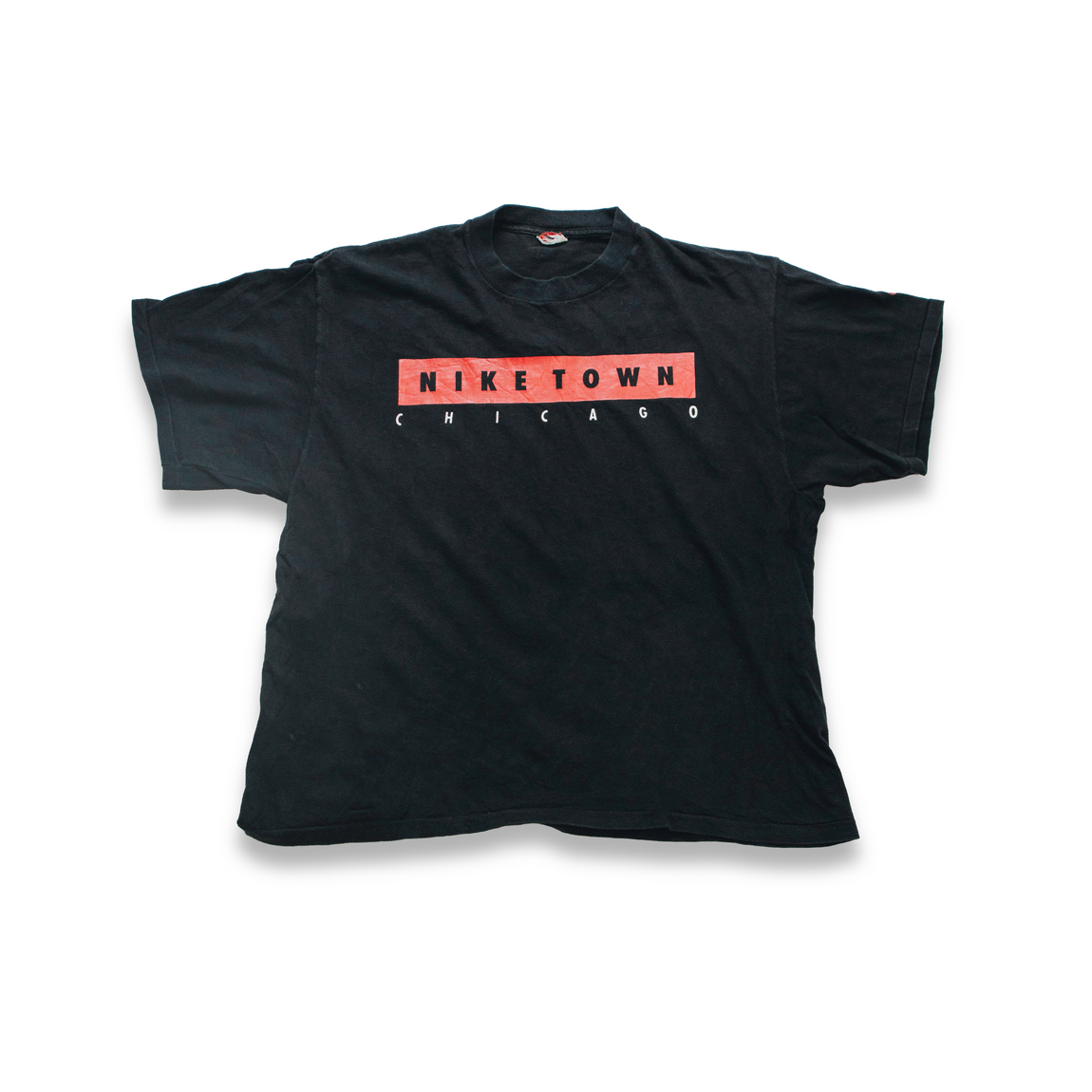 Centre Upcycled Nike Town Tee (Black) - Centre Upcycled Nike Town Tee (Black) - 