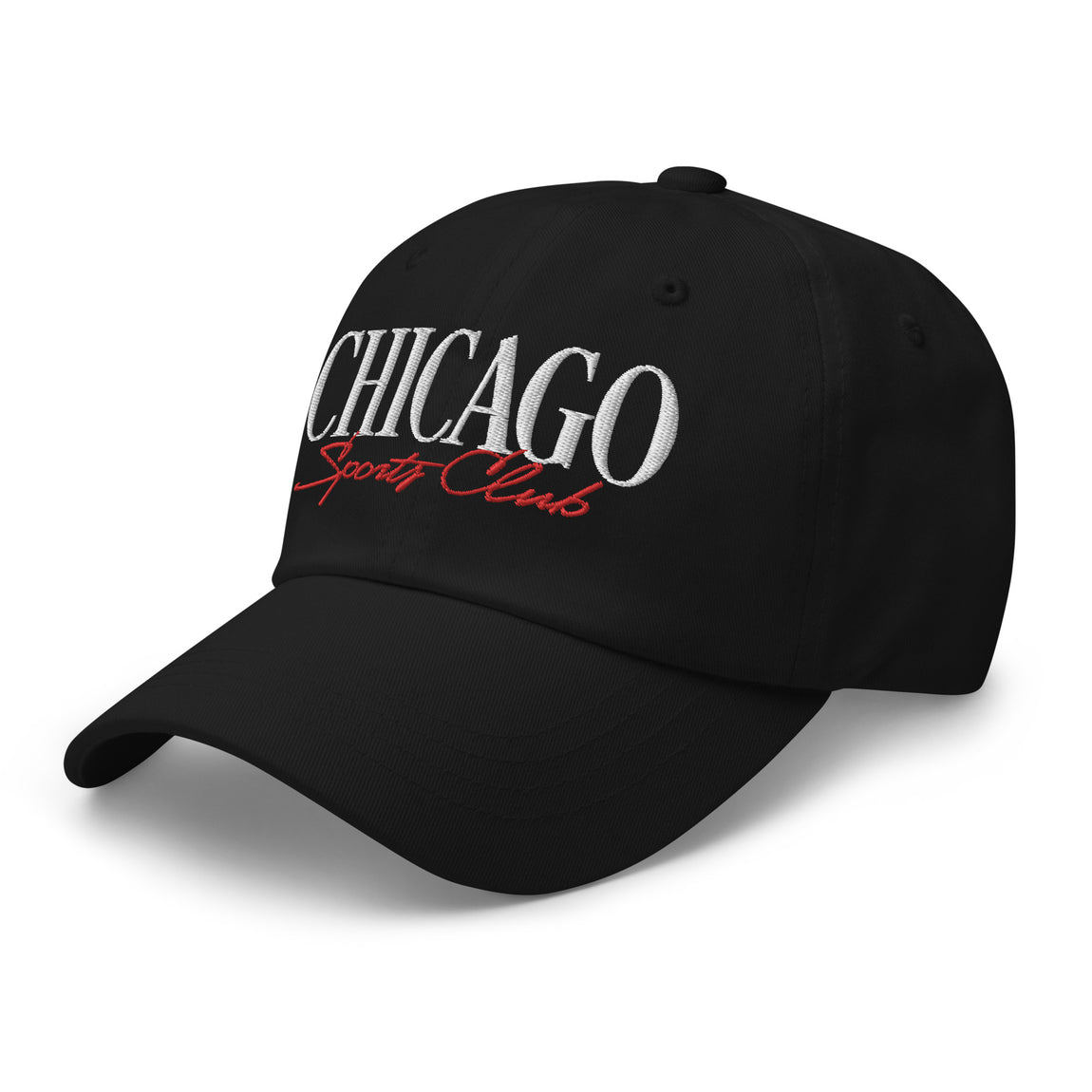Chicago Sports Club Strapback Hat (Black) - Chicago Sports Club Strapback Hat (Black) - 