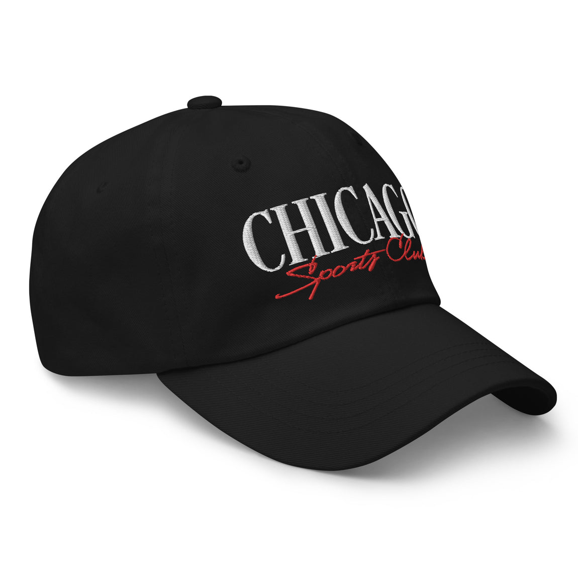 Chicago Sports Club Strapback Hat (Black) - Chicago Sports Club Strapback Hat (Black) - 