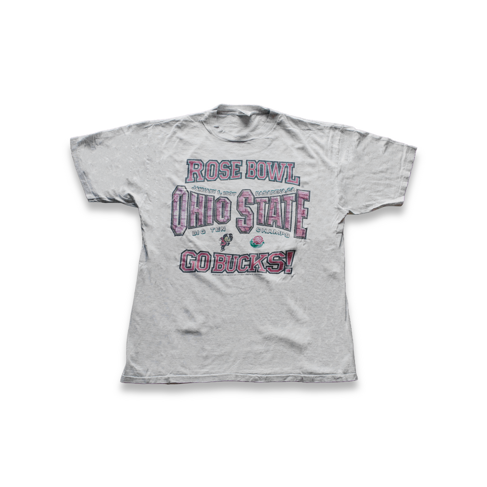 Centre Upcycled '97 Rose Bowl Tee (Heather Grey) - Centre