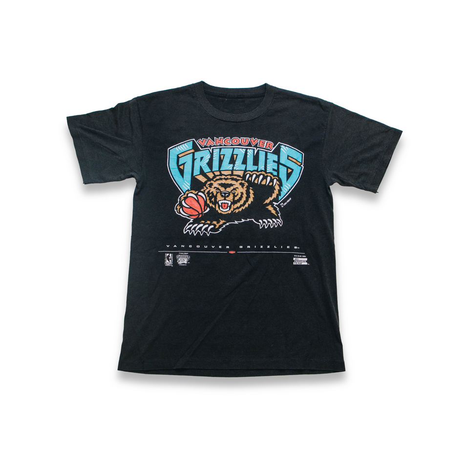 Centre Upcycled '94 Grizzlies Tee (Black) - Centre Upcycle Program